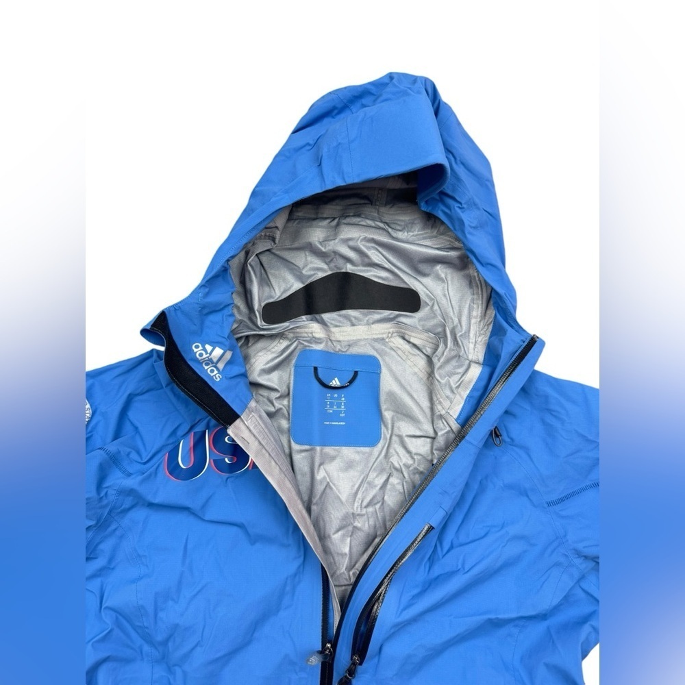 ADIDAS TEAM USA SHELL JACKET - WOMEN'S Biathlon Size Medium Skiing Outdo…​ - Picture 6 of 9